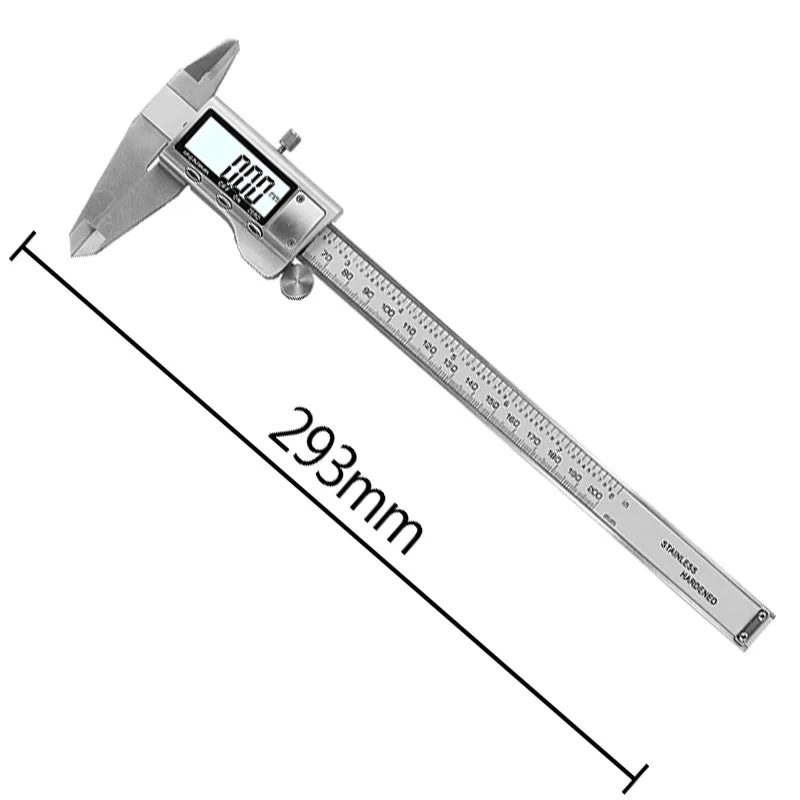 Calipers " 200 мм Цифровой штангенциркуль из нержавеющей стали цифровой lcd штангенциркуль в розницу+ коробка - Цвет: Calipers