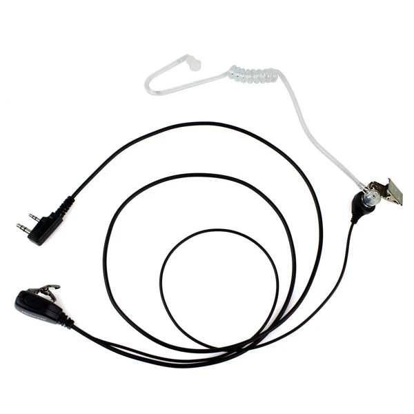 Retevis PTT MIC портативная рация с наушниками гарнитура для KENWOOD BAOFENG UV-5R BF-888s Retevis H777 RT22 TYT HYT Walkie Talkie C9003A