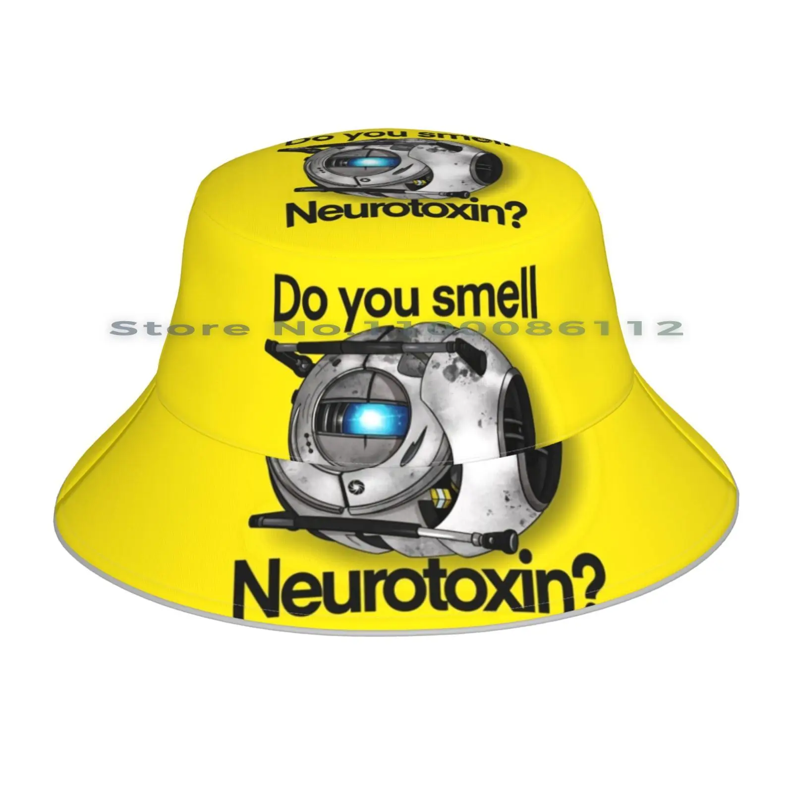Вы пахнете? Панама Солнцезащитная шляпа портал 2 Wheatley Nerdy Geeky игровая Складная