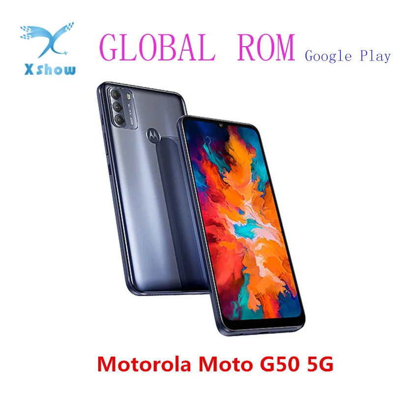 Смартфон Motorola Moto G50 с глобальной прошивкой 5G дюйма 8 ГБ мобильный телефон 48 МП 128 6 5