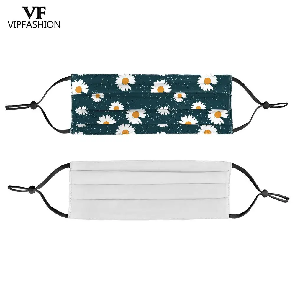 Модная маска для лица с рисунком хризантемы многоразовая рта противопыльная
