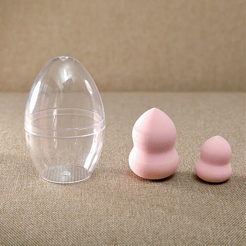 Прозрачная пустая губка для макияжа в форме яйца 1 шт. |