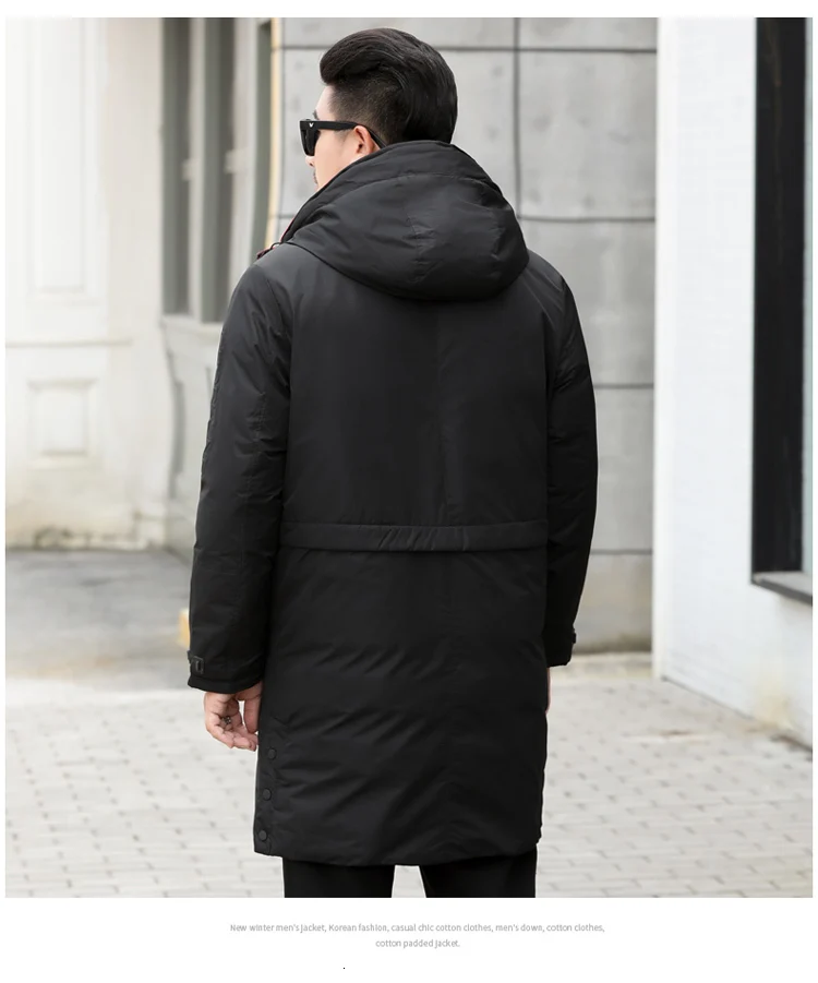 Мужская зимняя новая куртка с капюшоном размера плюс 10XL, 9XL, повседневные Длинные парки, уличная мужская мода, теплая Толстая армейская куртка с карманами, мужские парки