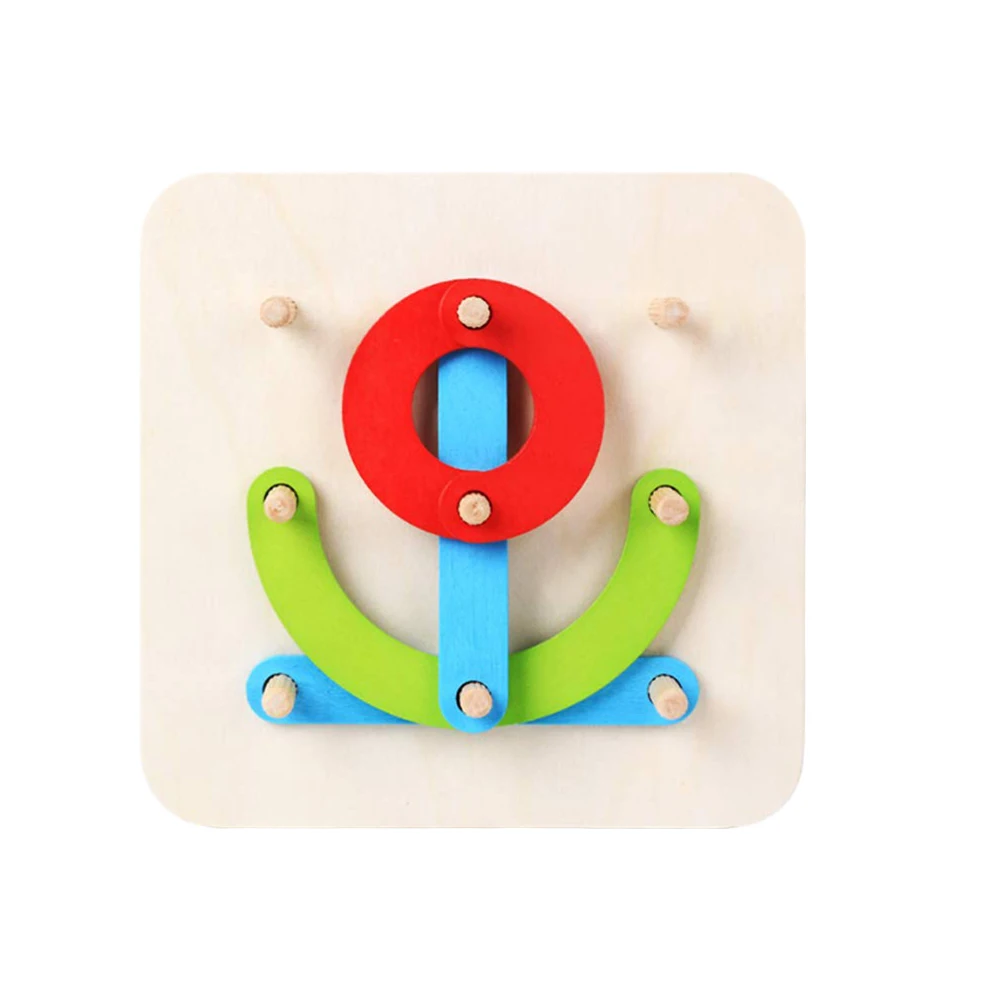 1 Set Wooden Letter Number Shape Pegboard Construction Sorter Puzzle Kids Stacking Toy | Игрушки и хобби