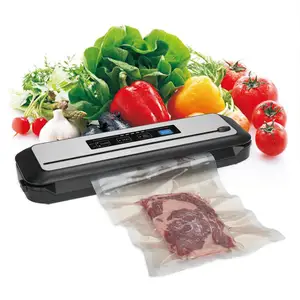 inkbird ink vs01 vacuum food sealer 110v automatic sealing machine with drymoist modes built in cutter for food preservation free global shipping