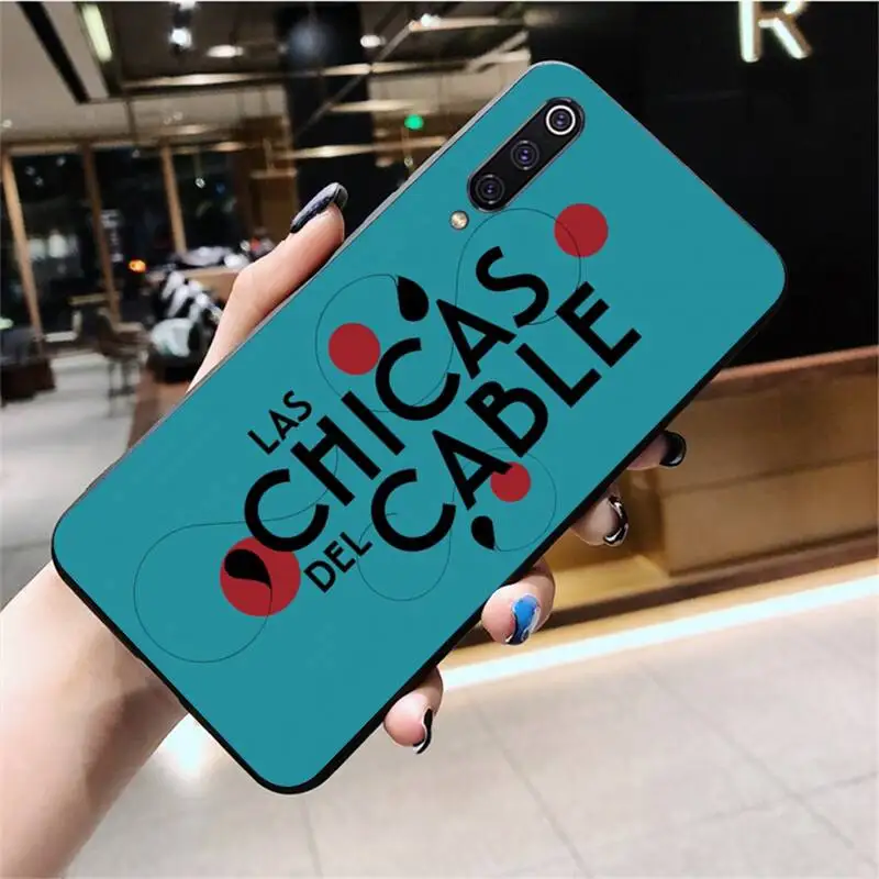 HPCHCJHM Испания ТВ Las chicas del кабель DIY Окрашенные Bling чехол для телефона Huawei Honor 30 20 10 9 8
