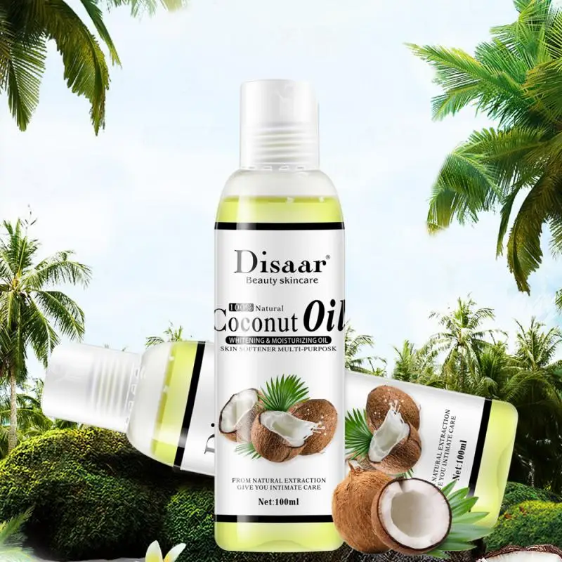 

100ml Best Skin Care Massage Relaxation Essential Oil Product Natural Organic Coconut Oil Body Face Moisturize Massage Oil TSLM1