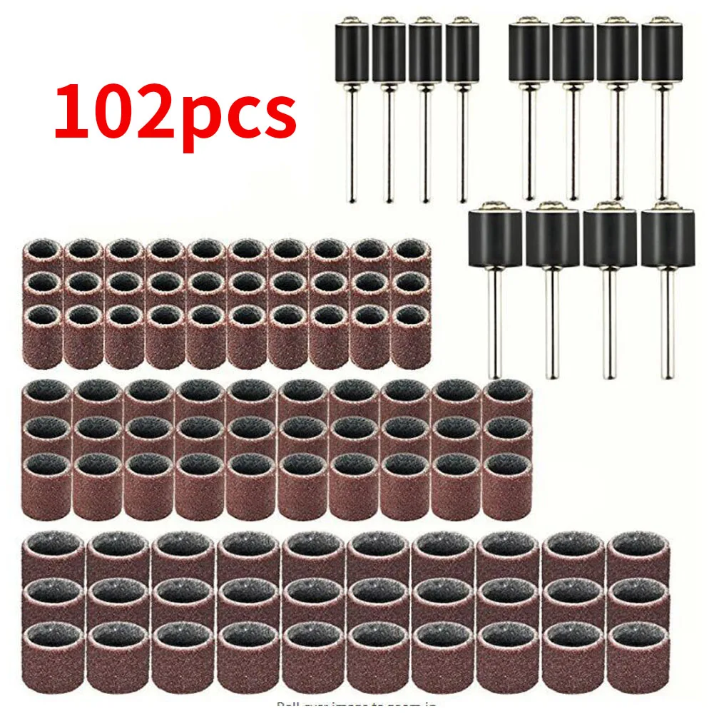

Набор шлифовальных барабанов, комплект из 102 шт., для керамики, гравировки и шлифовки