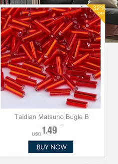 Тайдиан 3,4 мм Япония Miyuki капли Seedbeads одежда для рождественской вечеринки аксессуары