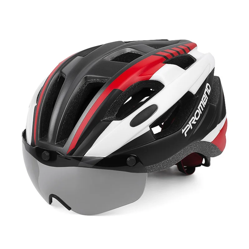 PROMEND Велоспорт Сверхлегкий шлем Магнитный ремень очки велосипедный