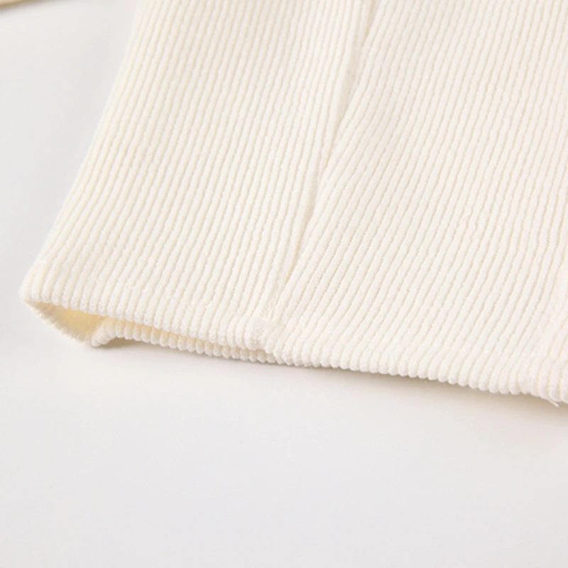 

Off Shoulder Slash Neck Design Short Sleeve Women's Cardigan Retro Simple Solid Sexy Sweaters Hollow Out Lumbar Summer Tops