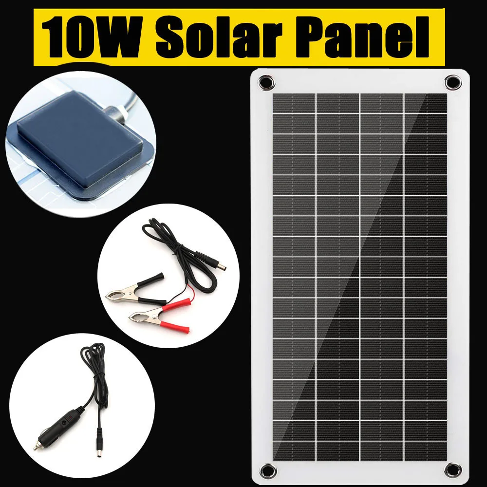 Комплект панелей солнечных батарей 12 в поликристаллическое зарядное устройство