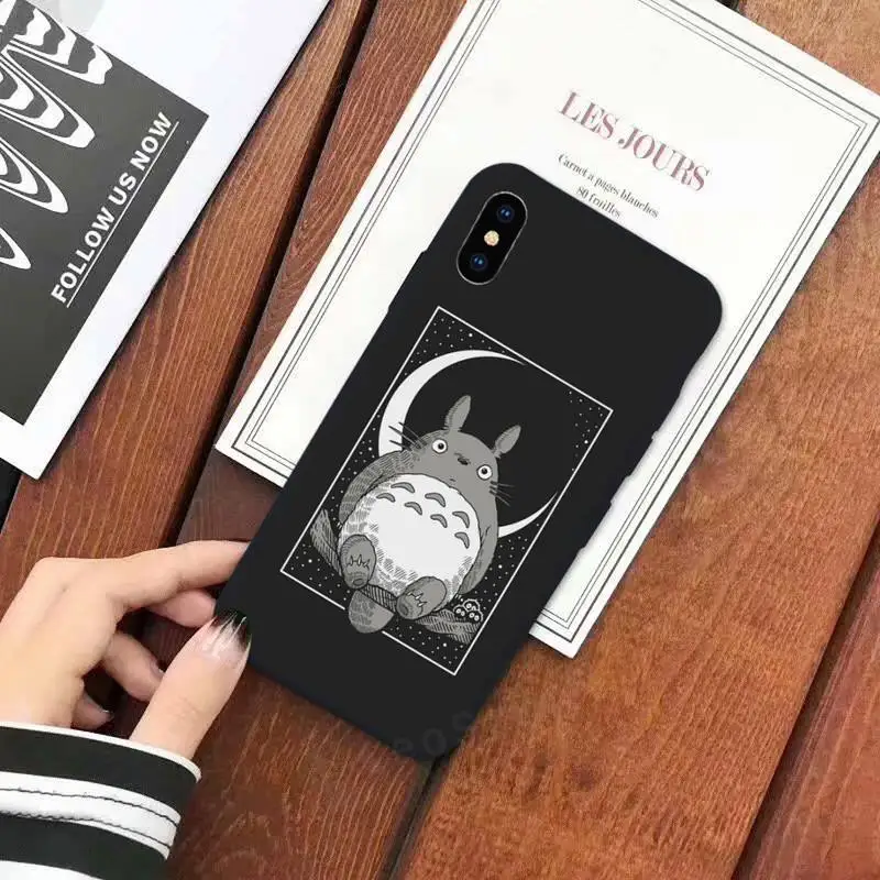 

Miyazaki Hayao totoro Japan anime Phone Case for iPhone 11 12 mini pro XS MAX 8 7 6 6S Plus X 5S SE 2020 XR