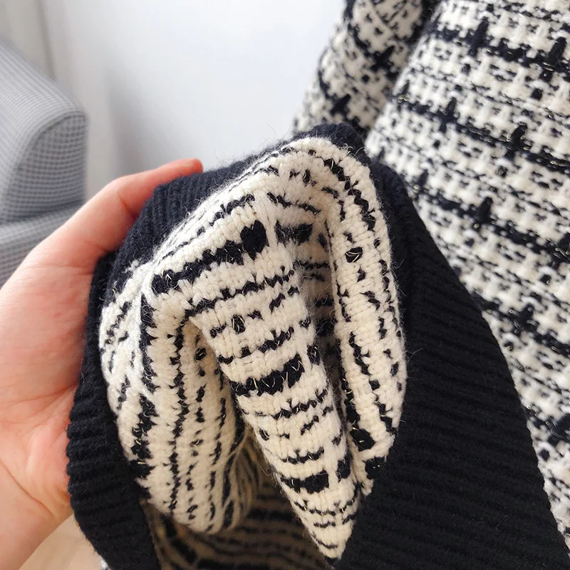 

New Cotton Women Solid Cardigan Retro Long Sleeve Knitted Sweater Women Open Stitch Casual Sweters Women Autumn Winter Loose