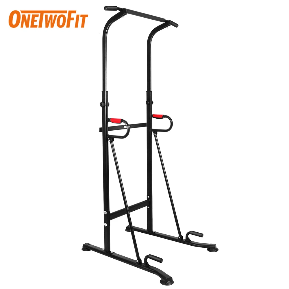 OneTwoFit Power Tower Multi Station Push Up Pull Bar Home Gym фитнес оборудование для тренировки домашнего