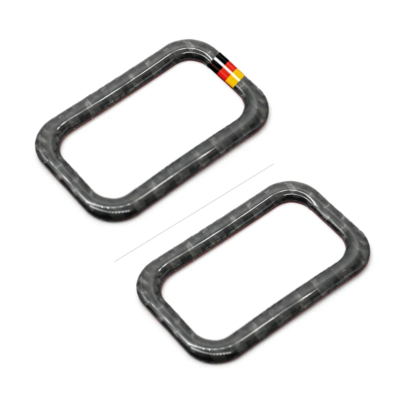 Автомобильная карбоновая задняя крышка для багажника с кнопкой переключения