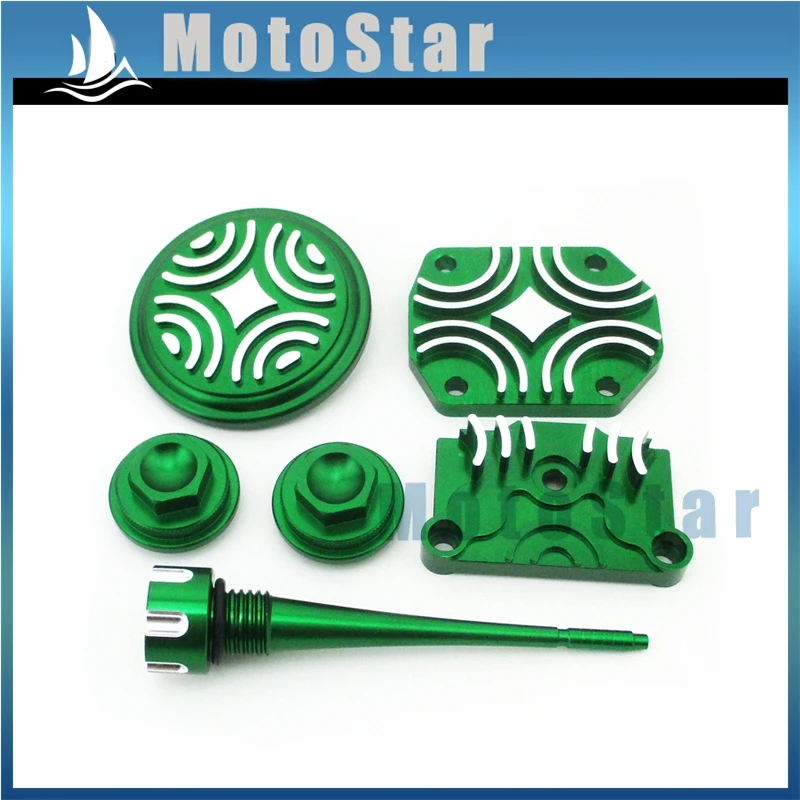 Зеленый комплект для модификации двигателя крышка клапана китайского 50 куб. См 70