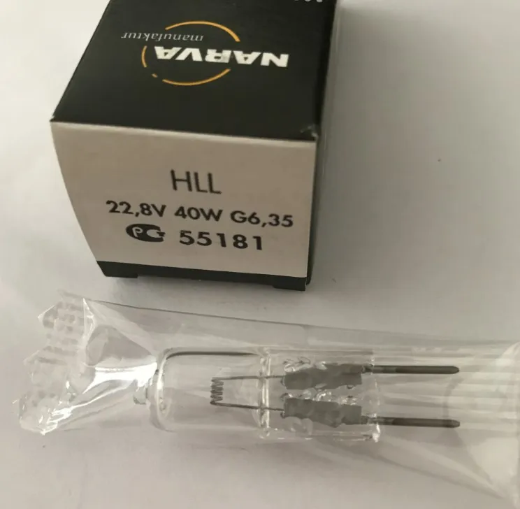 Галогенная лампа NARVA 55181 HLL 22.8V40W G6.35 Dr. Mach бестеневая 22 8 V 40w | Лампы и освещение