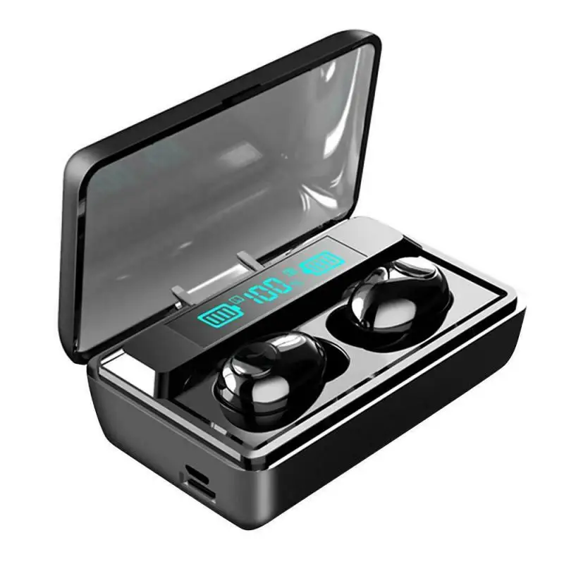 

TWS Bluetooth 5.0 Earphones 3500mAh Charging Box Wireless Headphone T10 Stereo Sports Bass Waterproof Earbuds Headsets With Mic