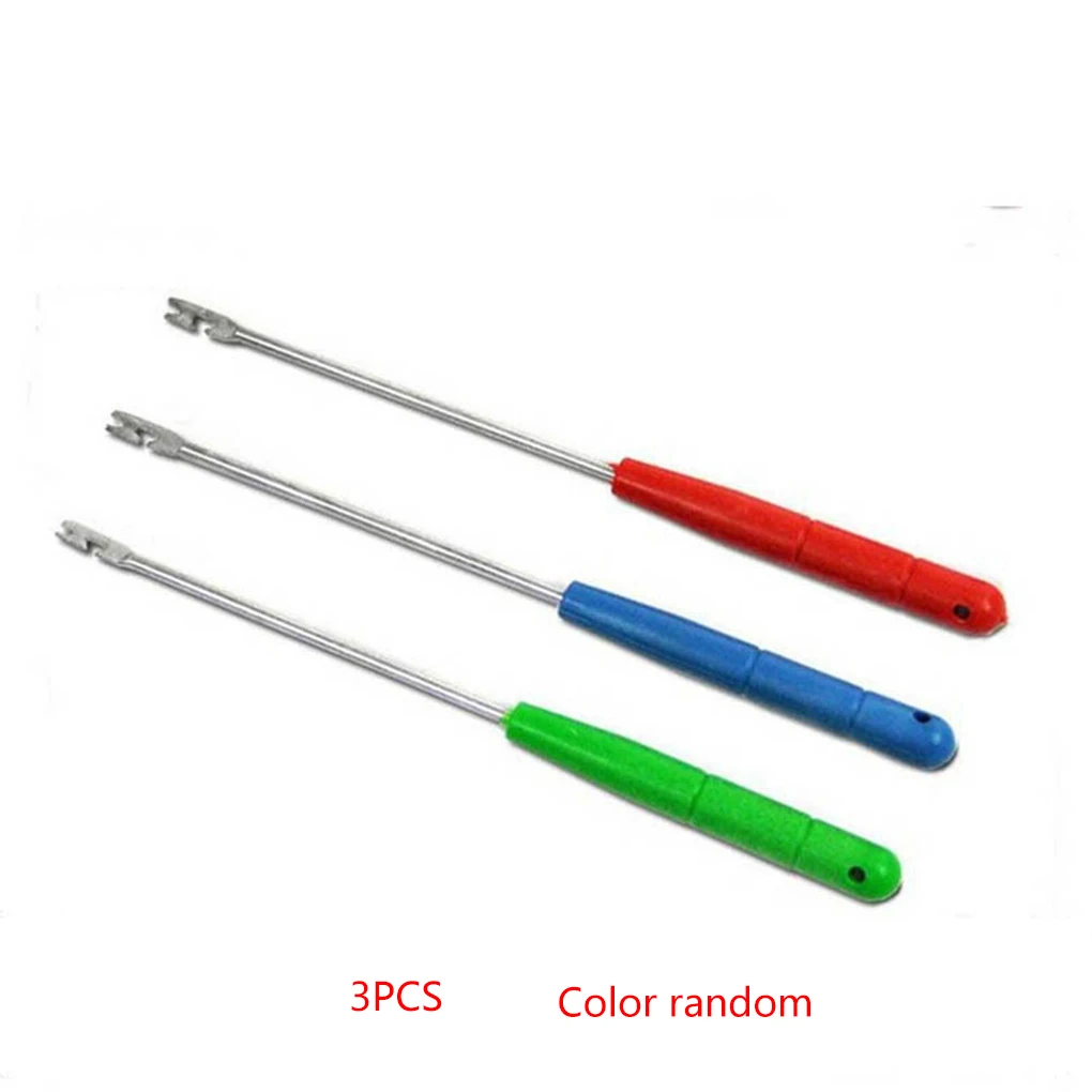 

3PCS Rapid Fishing Tackle Hook Detacher Removal Tool Remover Safety Extractor Fish Tackles Steel Tools Stainless