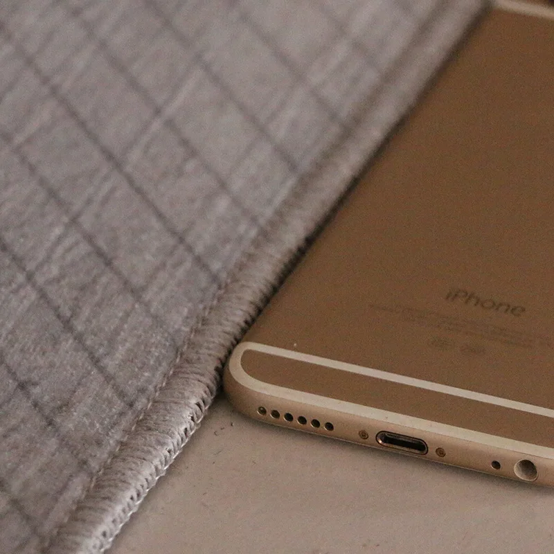 Скандинавский современный ковер с геометрическим рисунком для гостиной стола