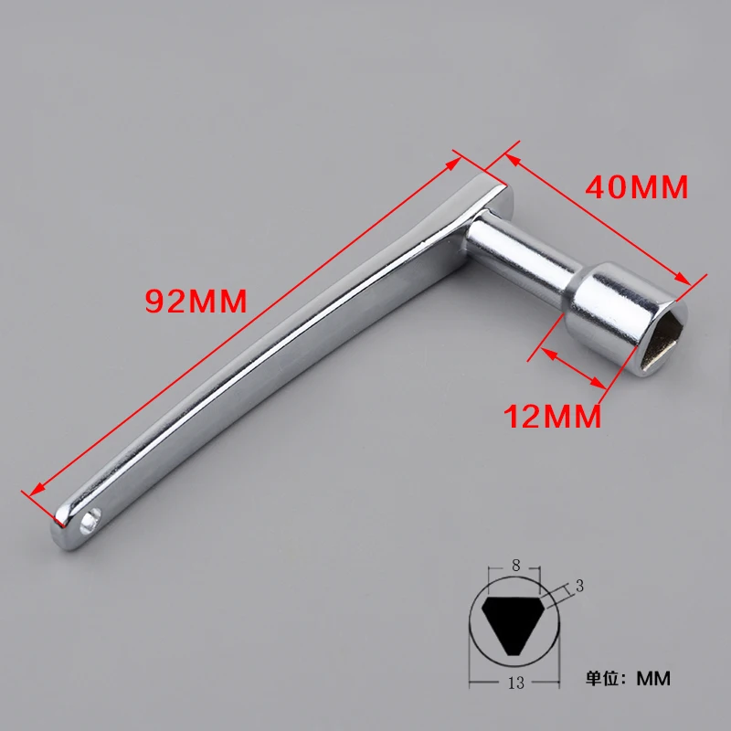 1 шт. Высококачественный универсальный треугольный ключ для лифта, аксессуары для дверей в холле.