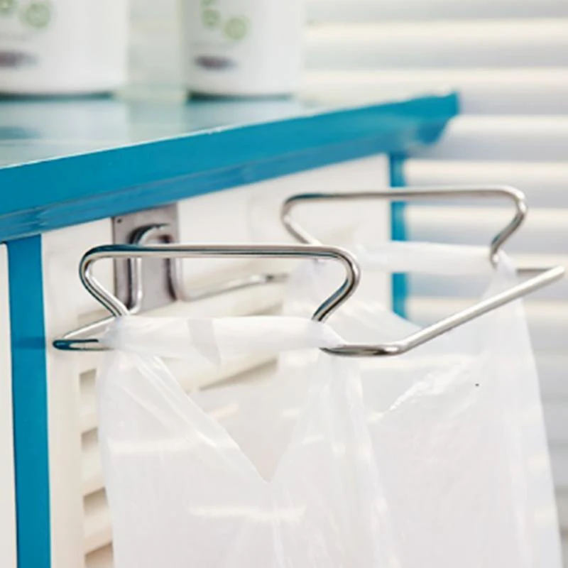 Кухонная вешалка для мусора с дверным крючком металлические держатели хранения