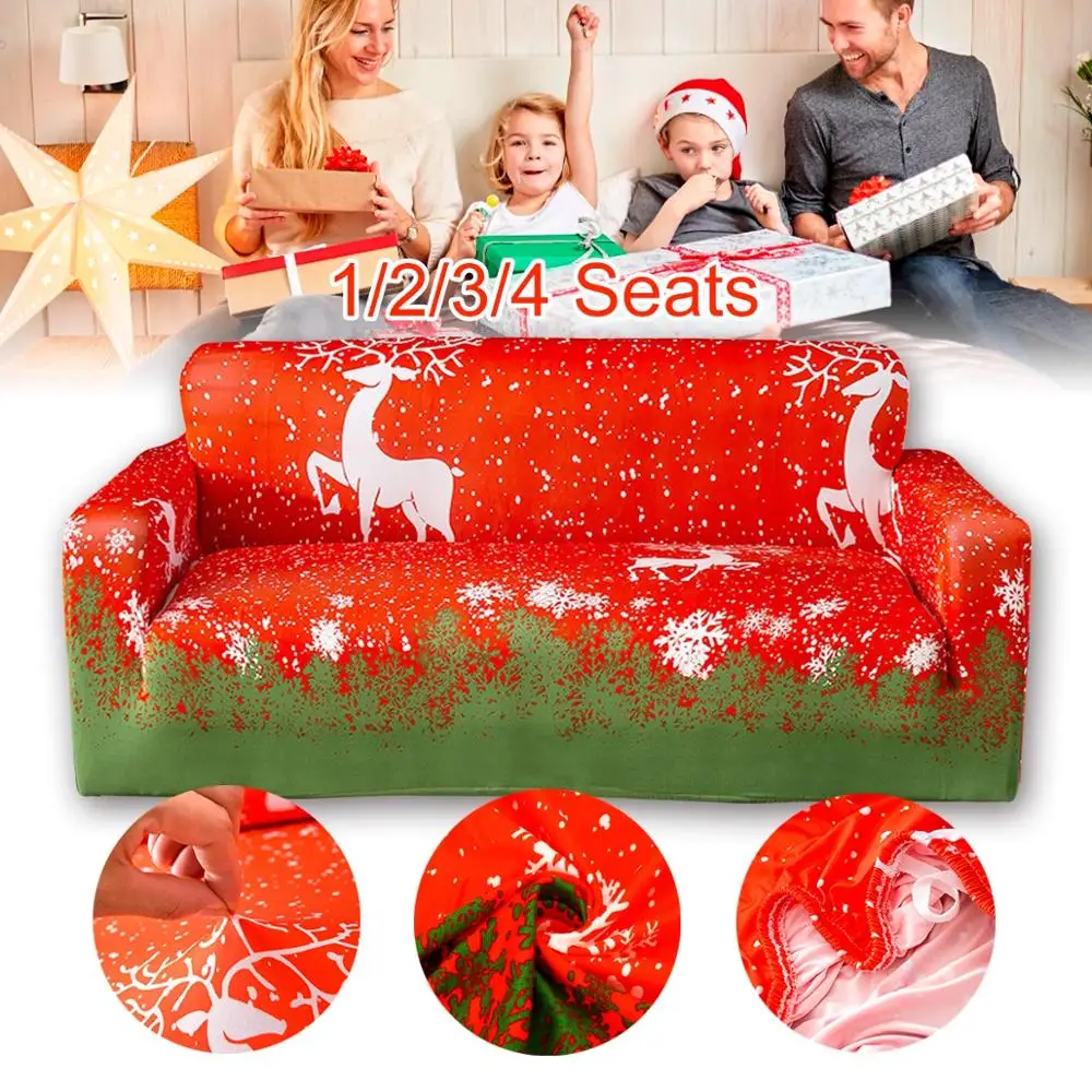Рождественский чехол для дивана PATIMATE рождественские украшения дома 2019
