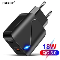 18w pd usb charger quick charge qc 3 0 usb type c adapter for iphone 12 pro max xiaomi mi 11 samsung mobile phone usb c charger