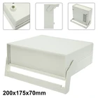 Соединители для проводов, 1 шт., пластиковый корпус для электроники с крепежными винтами