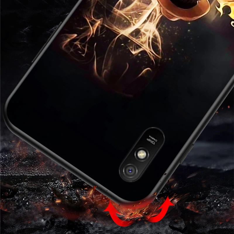 

Anime One Piece For Xiaomi Redmi 10X Pro 5G 9C 9A 9 GO K20 8A 8 7A 7 S2 6A 6 5 5A 4X Pro Bright Black Phone Case