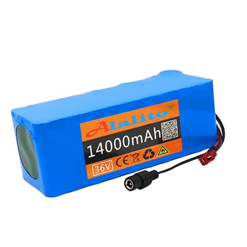 36V батарея 10S4P 14h аккумулятор 500W высокой мощности 42V 14000mAh Ebike Электрический