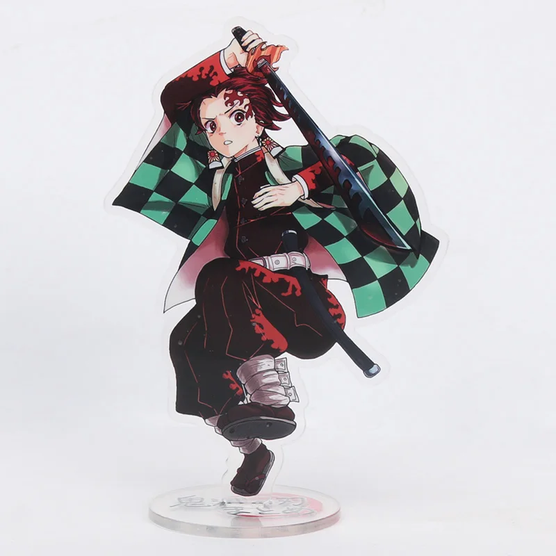 Игрушка убийца демонов: Kimetsu no Yaiba Kamado Tanjirou Nezuko фигурка на акриловой подставке