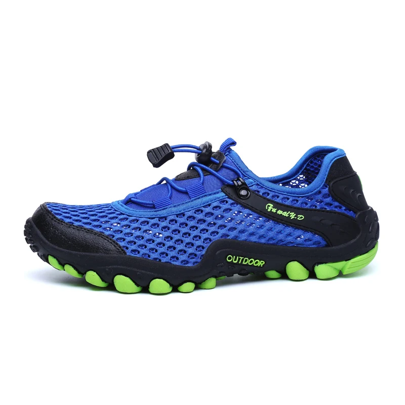 

Men Outdoor Hiking Shoes Breathable Mesh Athletic Trekking Boots Climbing Walking Sneskers Sport Shoes Professional Hiking Shoes