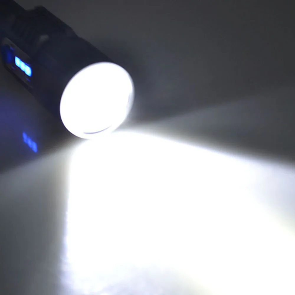 Портативный тактический светодиодный фонарик с функцией внешнего аккумулятора