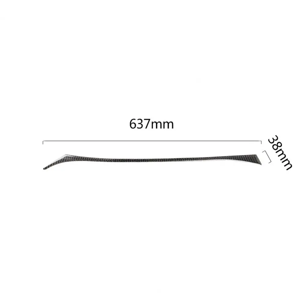 

Dashboard Strip Cover Waterproof Anti-scratch Left Right Hand Drive Black Right Instrument Strip Trim for Infiniti Q50 2014-2020