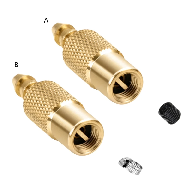 

Air Chuck Closed Flow Straight Lock-On Tire Chuck for Inflator Nozzle Adapter Clip Type-Valve Connector Gauge Compressor