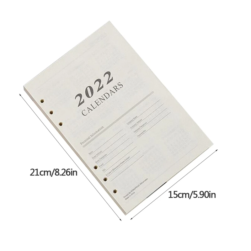 A5KA недельный ежедневный ежедневник блокнот эффективный планировщик Блокнот