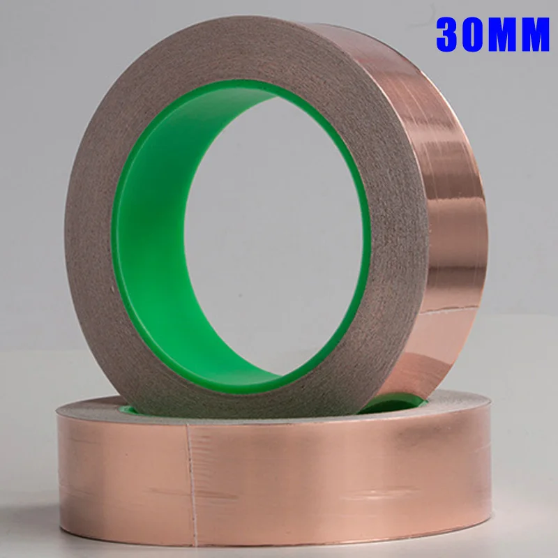 Электрическая проводящая лента 3 50 мм 20 м односторонняя ремонтная Бытовая