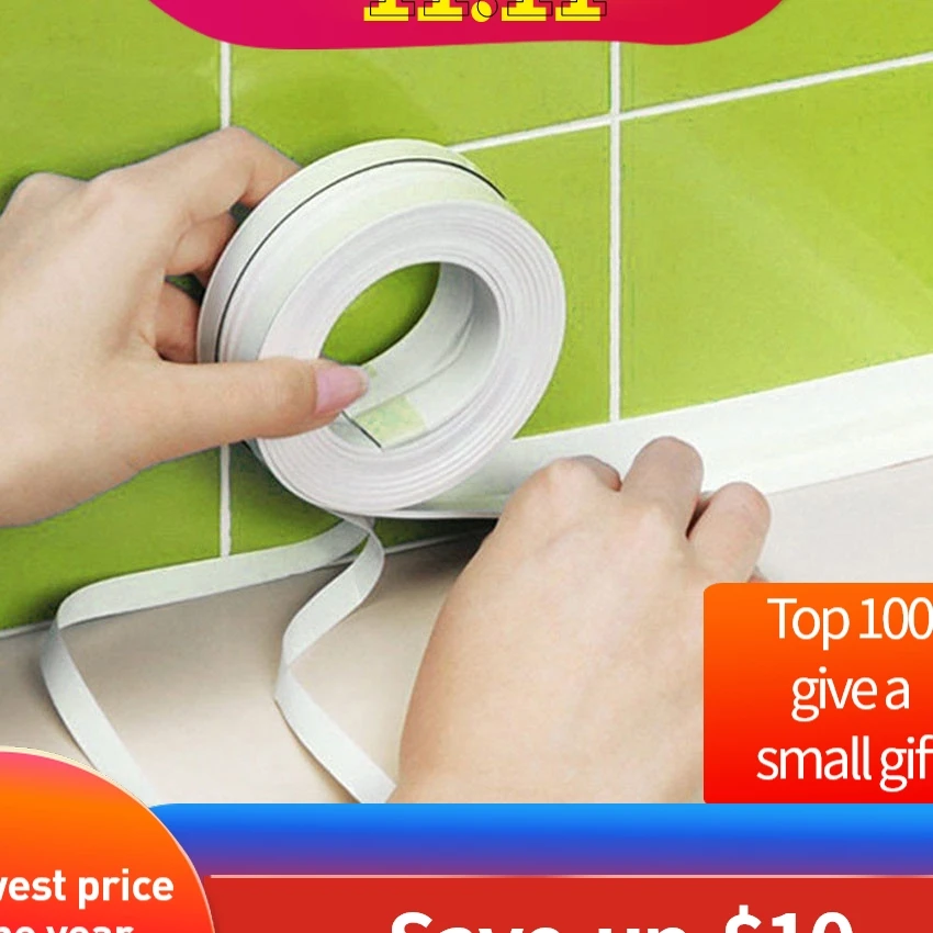 Водостойкая самоклеящаяся лента для кухонной раковины прозрачная клейкая