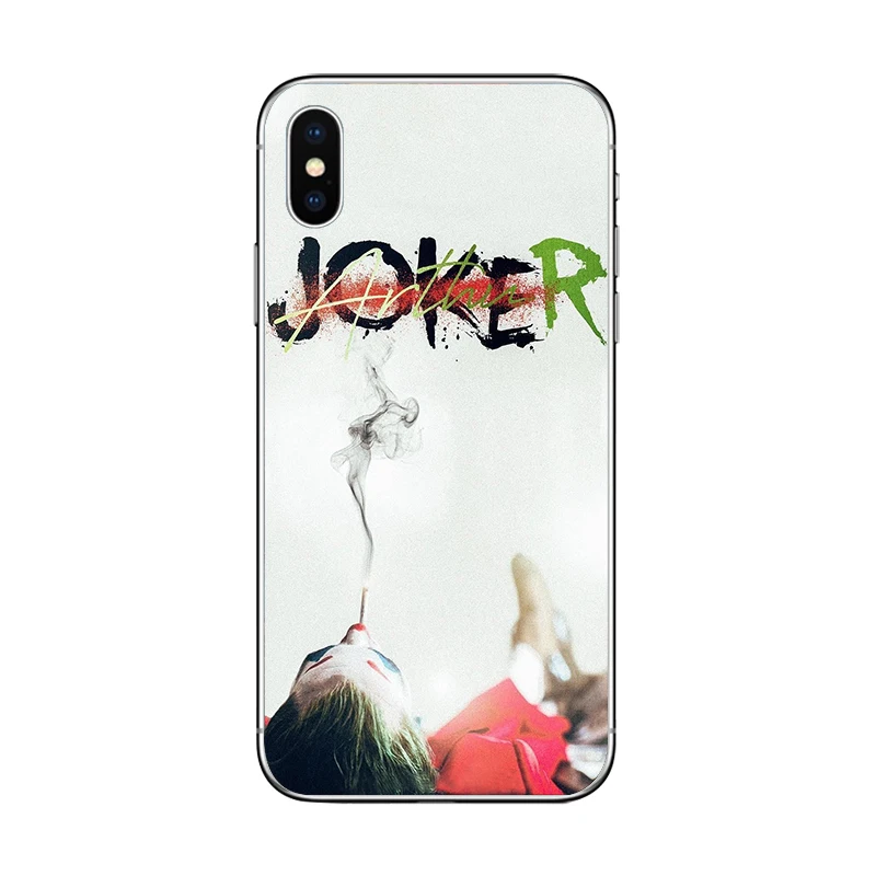 ciciber 2019 film Joker Joaquin Phoenix for iPhone 11 Pro Max 7 8 6 6S Plus 5 Phone Cases XR X XS Soft TPU Cover |