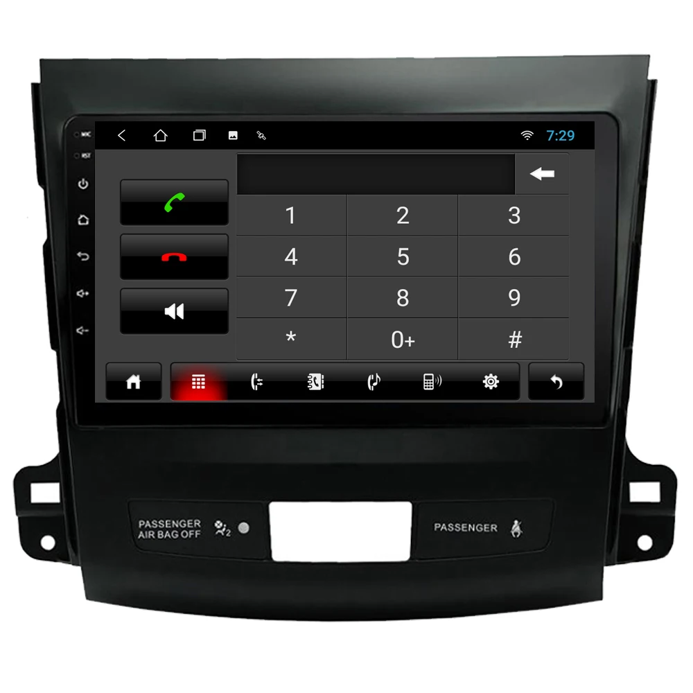 Автомагнитола RoverOne для Mitsubishi Outlander XL EX мультимедийный плеер на Android 10 с