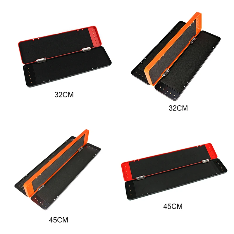 

2 Layer/3 Layer Carp Fishing Rig Tackle Box Stiff Hair Rig Storage Box Large Capacity Portable For Fishing Line Hook Equipment