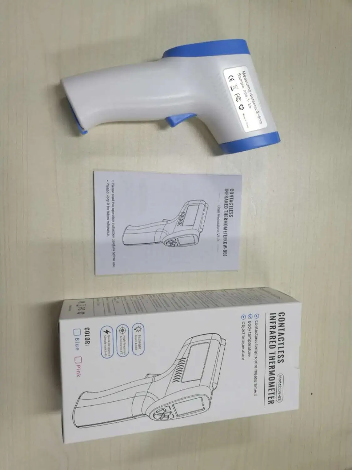 Инфракрасный термометр детский многофункциональный Бесконтактный |