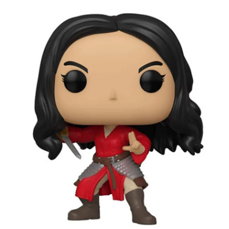 

Disne Huamulan movie peripheral hand made model animation 637 red Mulan Vinyl Action Figure Toys Birthday Gift Collectible Model