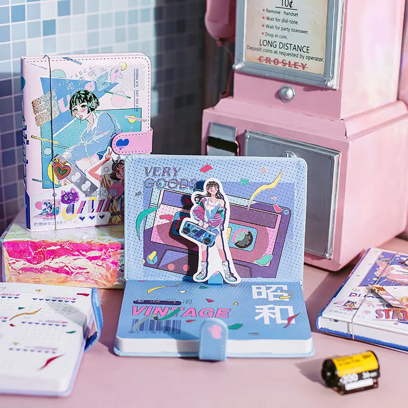 

Японская записная книга Showa для девочек, блокноты и журналы