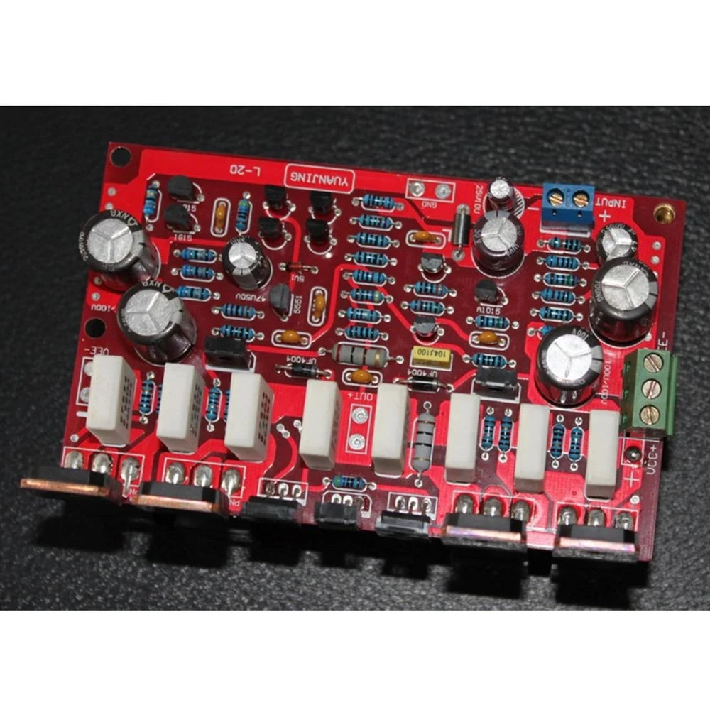 Готовая Плата усилителя мощности L20 класса AB DC + /- 45 В моно усилитель YJ00161 |