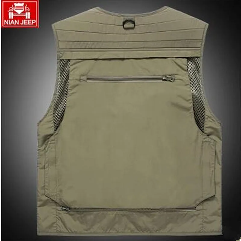 Жилет мужской Тактический с несколькими карманами брендовая безрукавка для