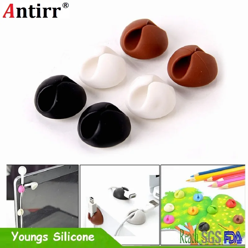 Круглый держатель кабеля защита устройства управления органайзер отделка