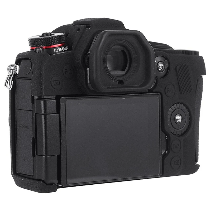 Силиконовый резиновый чехол для камеры Panasonic Lumix G9 съемный противоударный чехол с защитой от царапин полный корпус защитный резиновый чехол